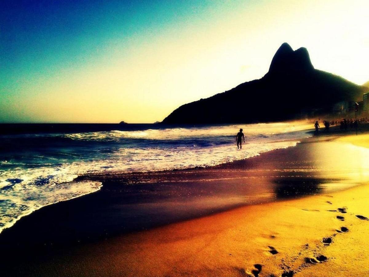 ריו דה ז'ניירו Flat Praia De Copacabana Ipanema - Pe Na Areia מראה חיצוני תמונה